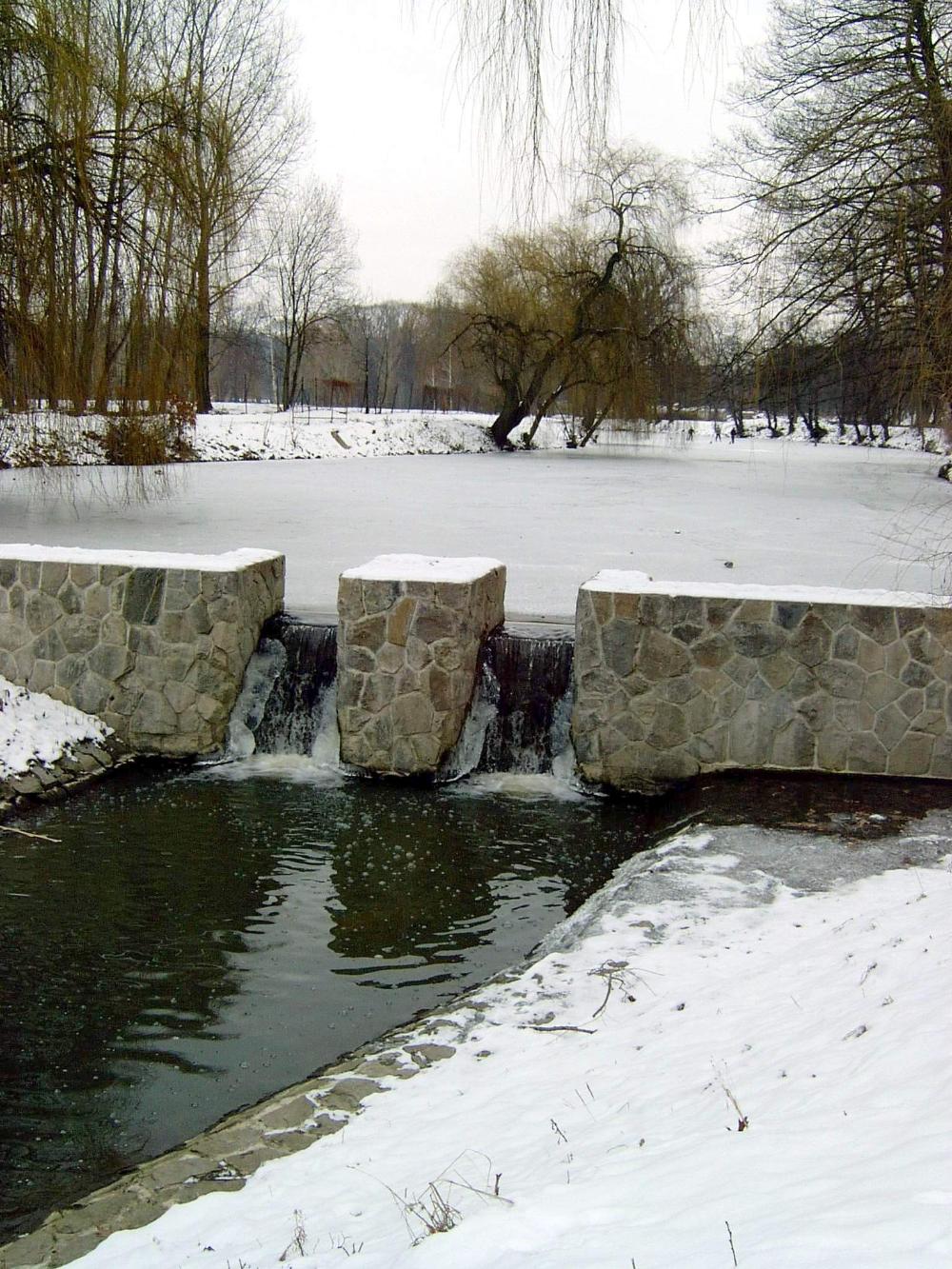 Stromovka, Malá říčka (zimní momentka)