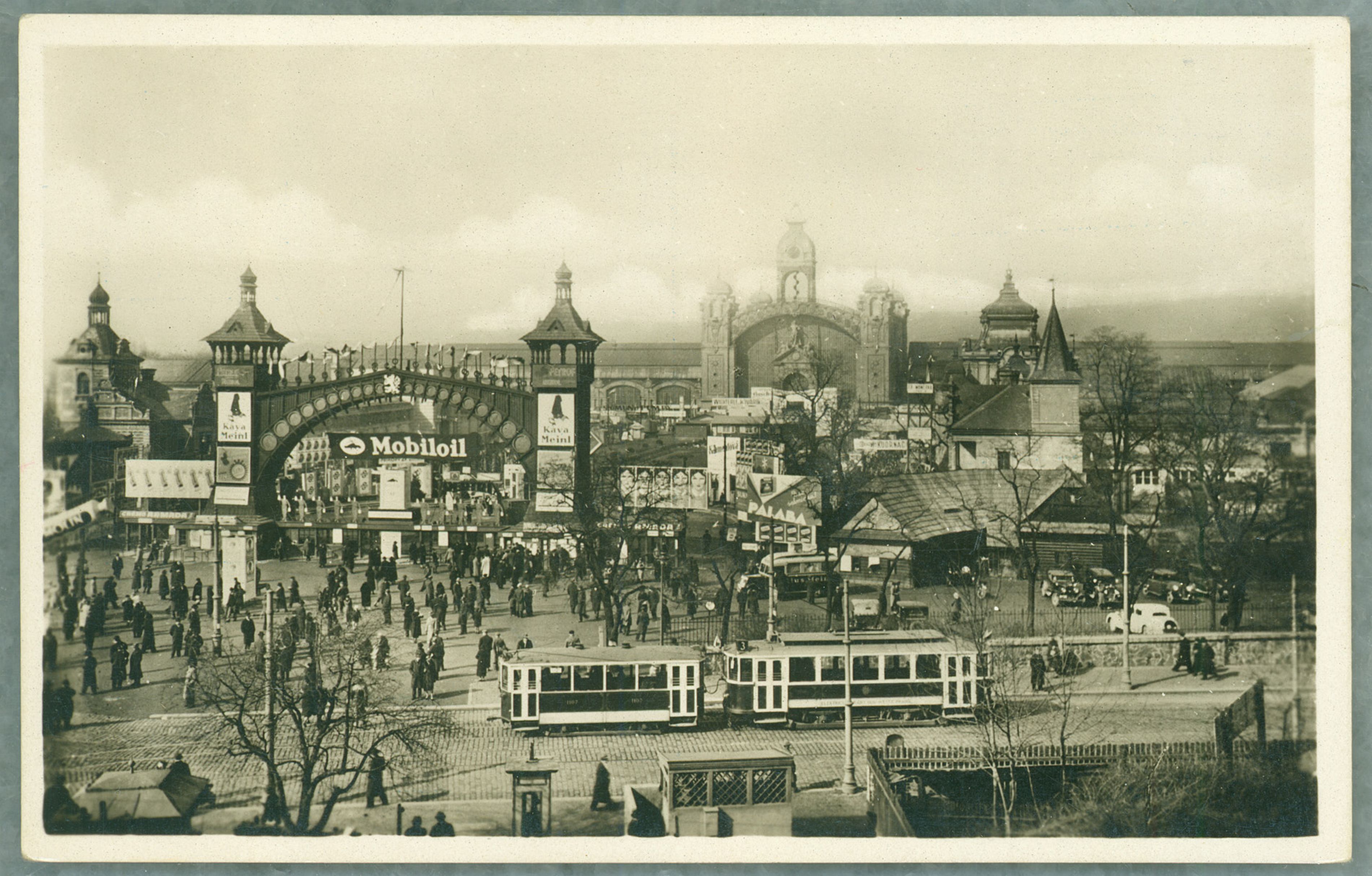 Pražské vzorkové veletrhy na Výstavišti, kolem 1935.