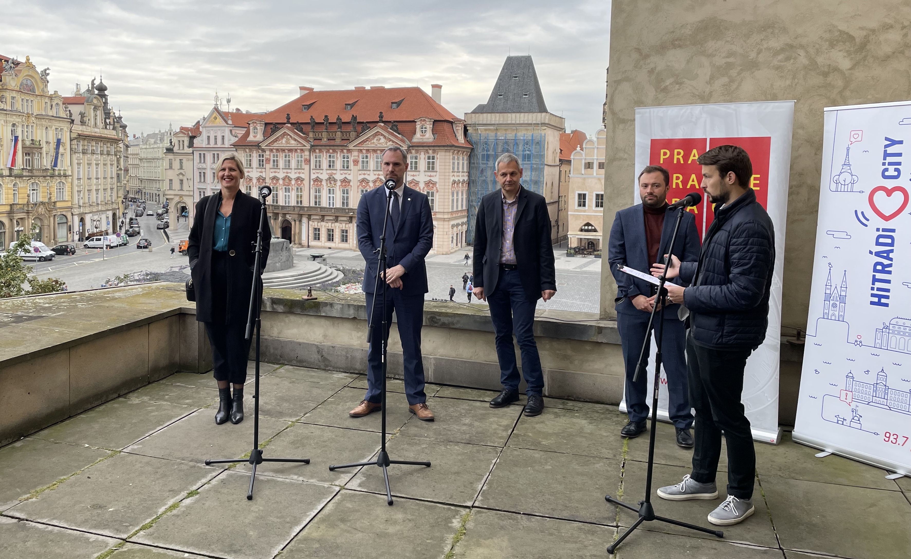 Tisková konference k projektu Moje město