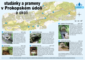 informační materiál Studánky a prameny v Praze, č.5 -Prokopské údolí a okolí, PDF verze