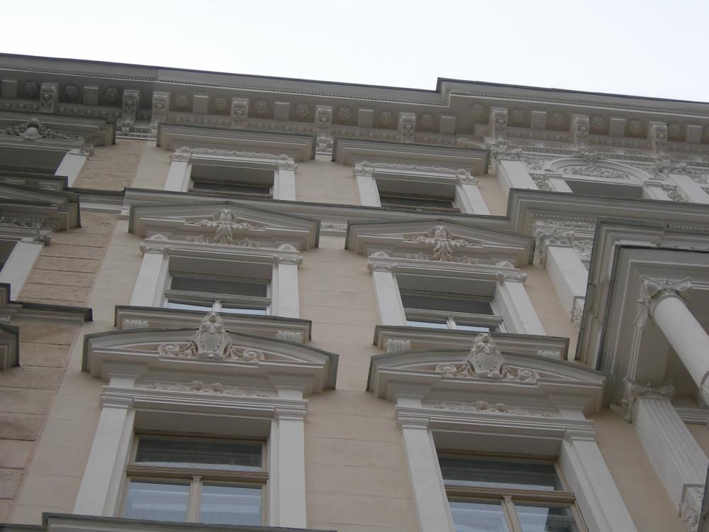 detail štukové výzdoby