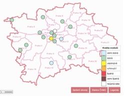 aktuální informace o kvalitě ovzduší v Praze, ilustr. obr.