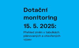 Dotační monitoring_15_05_2025