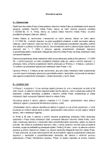 důvodová zpráva - - statut 2025 III