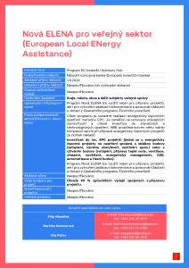 Nová Elena (European Local ENergy Assistance)_NRB