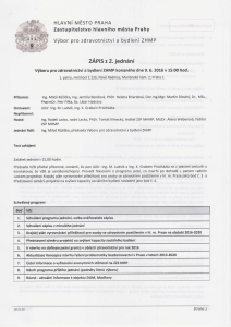 2. jednání výboru, ze dne 9. 6. 2016