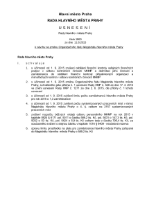 Usnesení Rady hlavního města Prahy číslo 1860 k návrhu na změnu Organizačního řádu Magistrátu hlavního města Prahy ze dne 11.8.2015