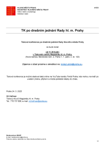 250324 - Avízo  -  TK po jednání RHMP