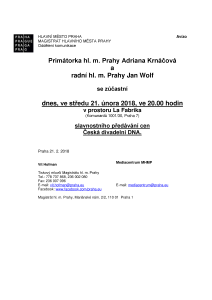 Slavnostní předávání cen Česká divadelní DNA
