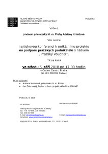 2737338_Tisková konference k unikátnímu projektu na podporu pražských podnikatelů s názvem „Pražský voucher“