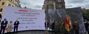 Ze zahájení projektu Staroměstské náměstí v plamenech