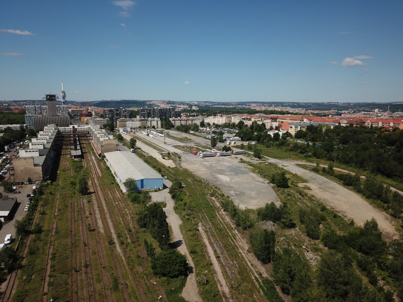 Bývalé Nákladové nádraží Žižkov