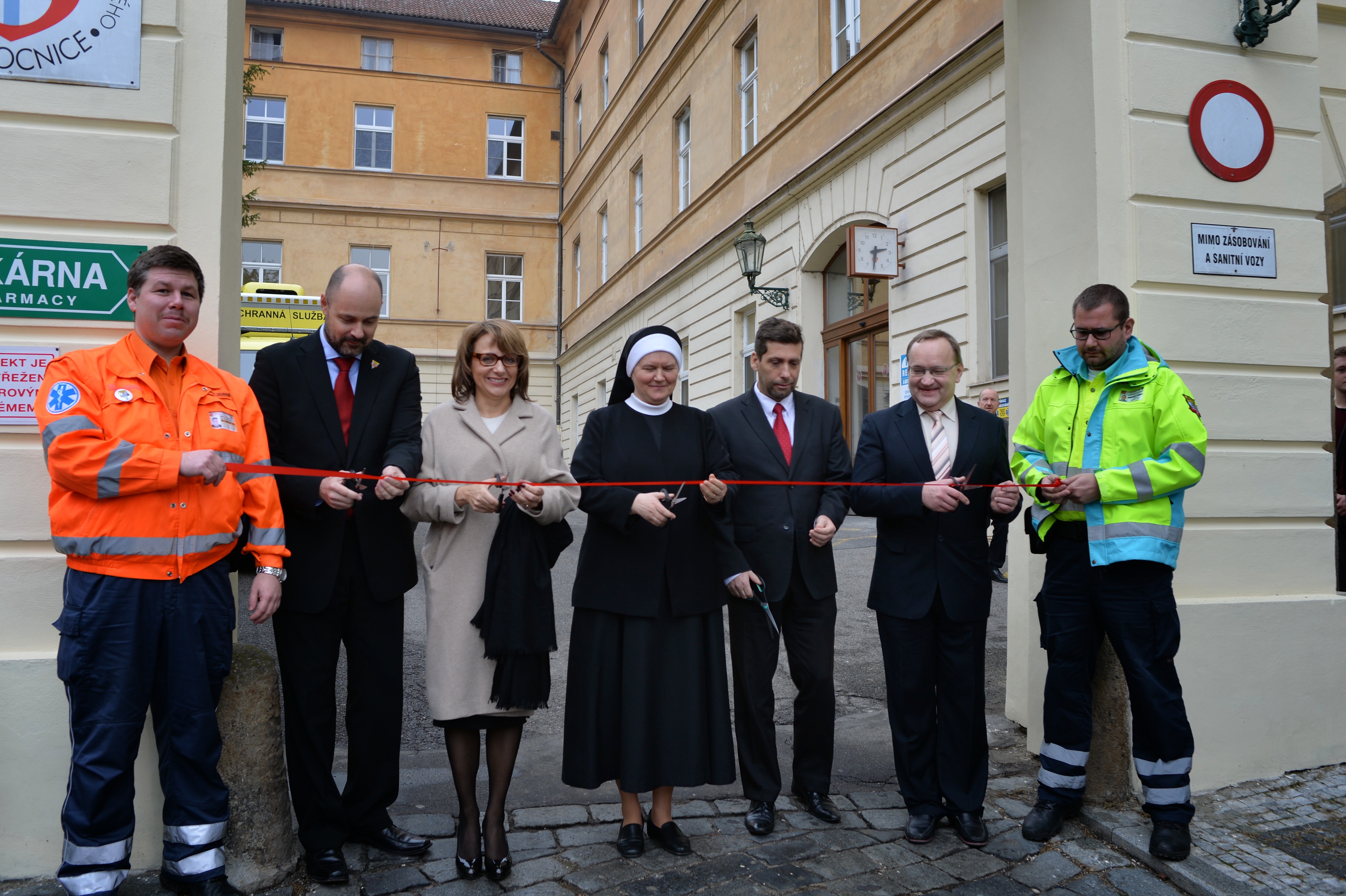 Slavnostní otevření nového výjezdového stanoviště ZZS HMP