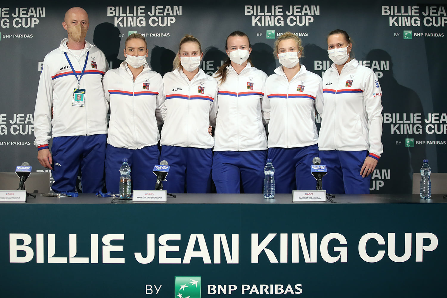 Tým ČR na turnaji Billie Jean King Cup