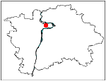 orientační mapka Prahy s umístěním Královské obory Stromovka (po kliknutí podrobná mapa okolí)