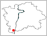 Pražské studánky - Pod schůdky - orientační mapka