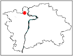 orientační mapka Prahy - Zázračná studánka 