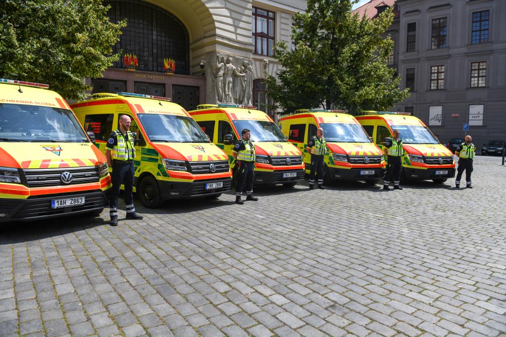 Představení nových sanitních vozů 2025