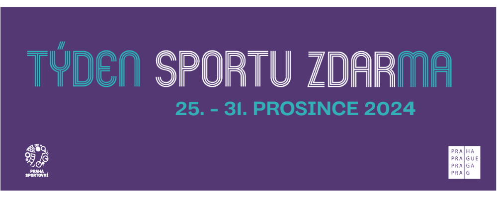 Vizuál Týdne sportu zdarma 2024